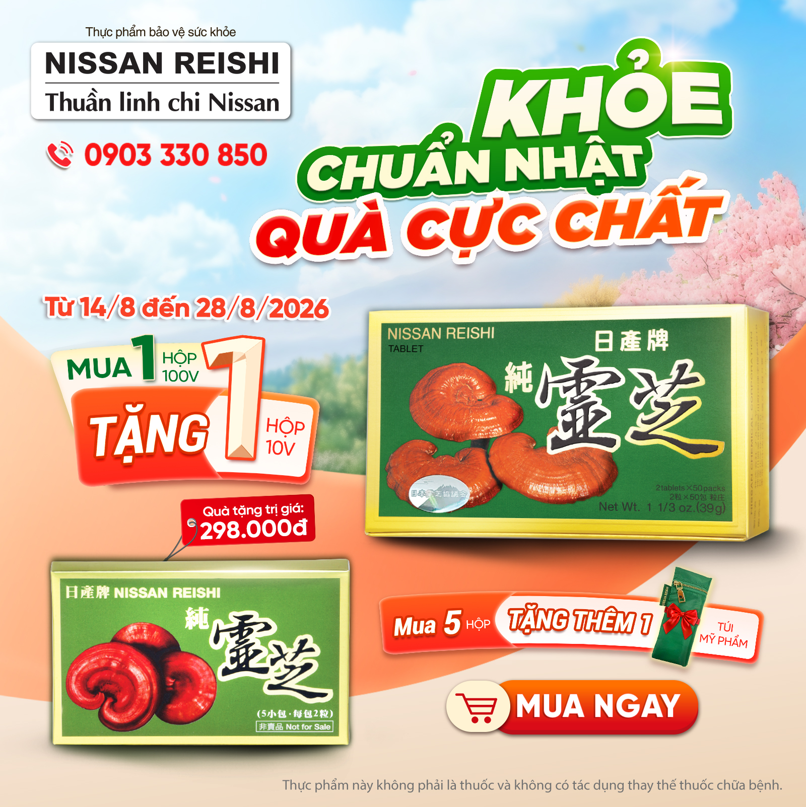 Thuần linh chi Nissan 